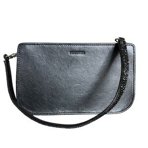 Authentic Swarovski Black Shoulder Bag Rare